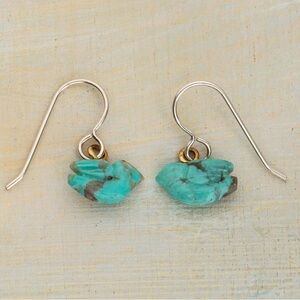 Jes MaHarry “Western Bluebird Earrings”. New with tags.